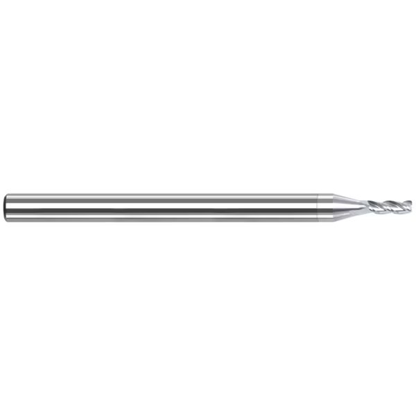 End Mill for Aluminum Alloys - Corner Radius, 2.000 mm, Finish - Machining: ZrN, Harvey Tool, Mfr#: 973545-C8